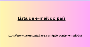 Lista de e-mail do país